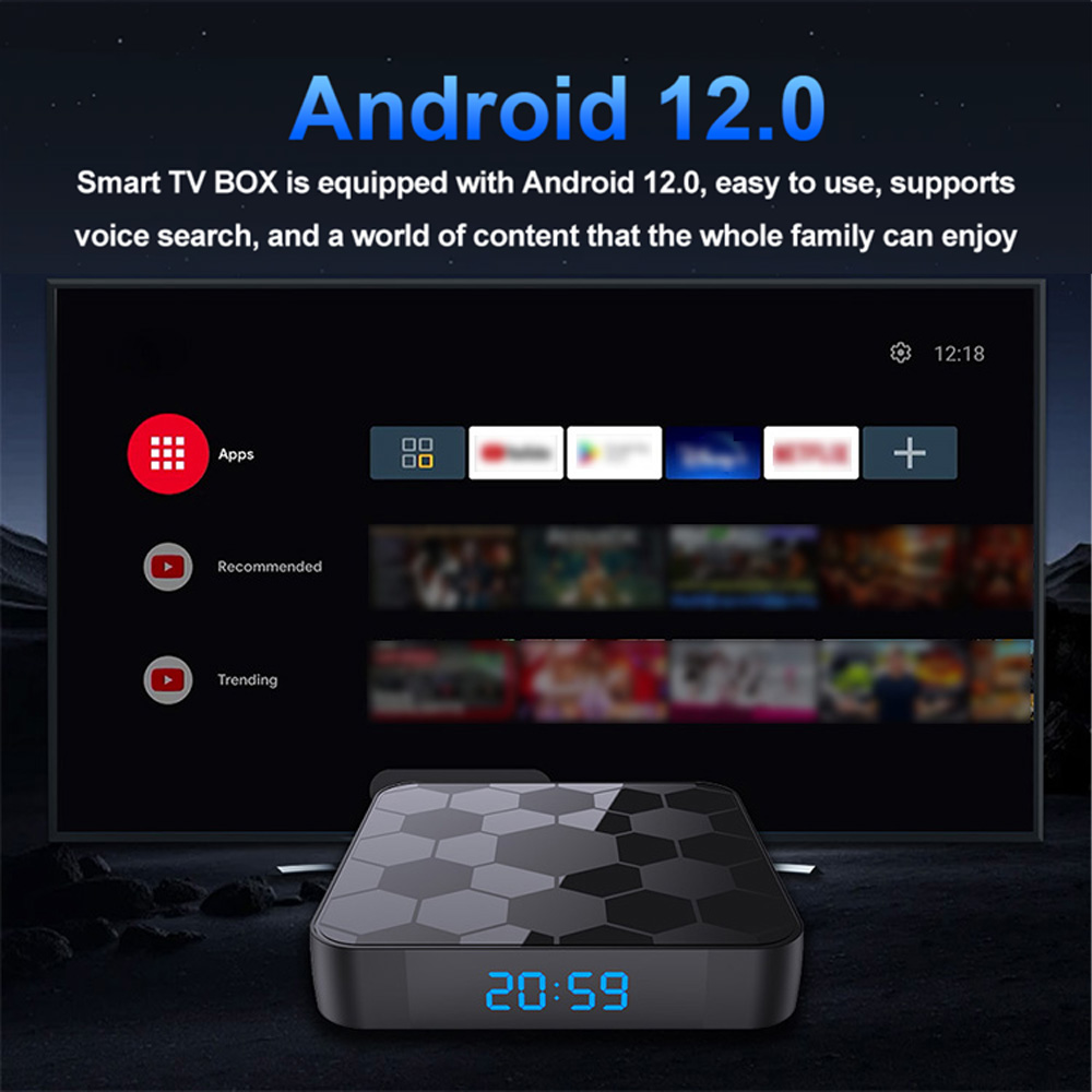 Android TV-Box I96 Football 4 Android TV-Box I96 Football - Bilde 4