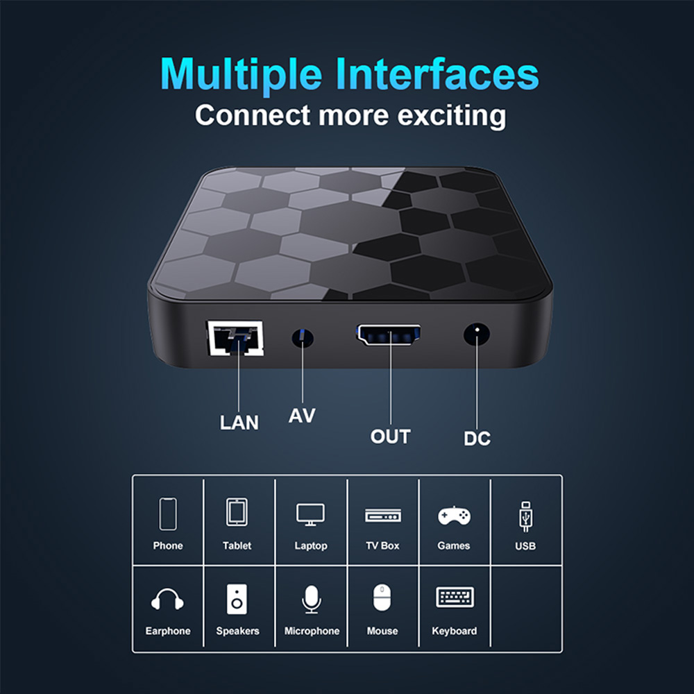 Android TV-Box I96 Football 7 Android TV-Box I96 Football - Bilde 7