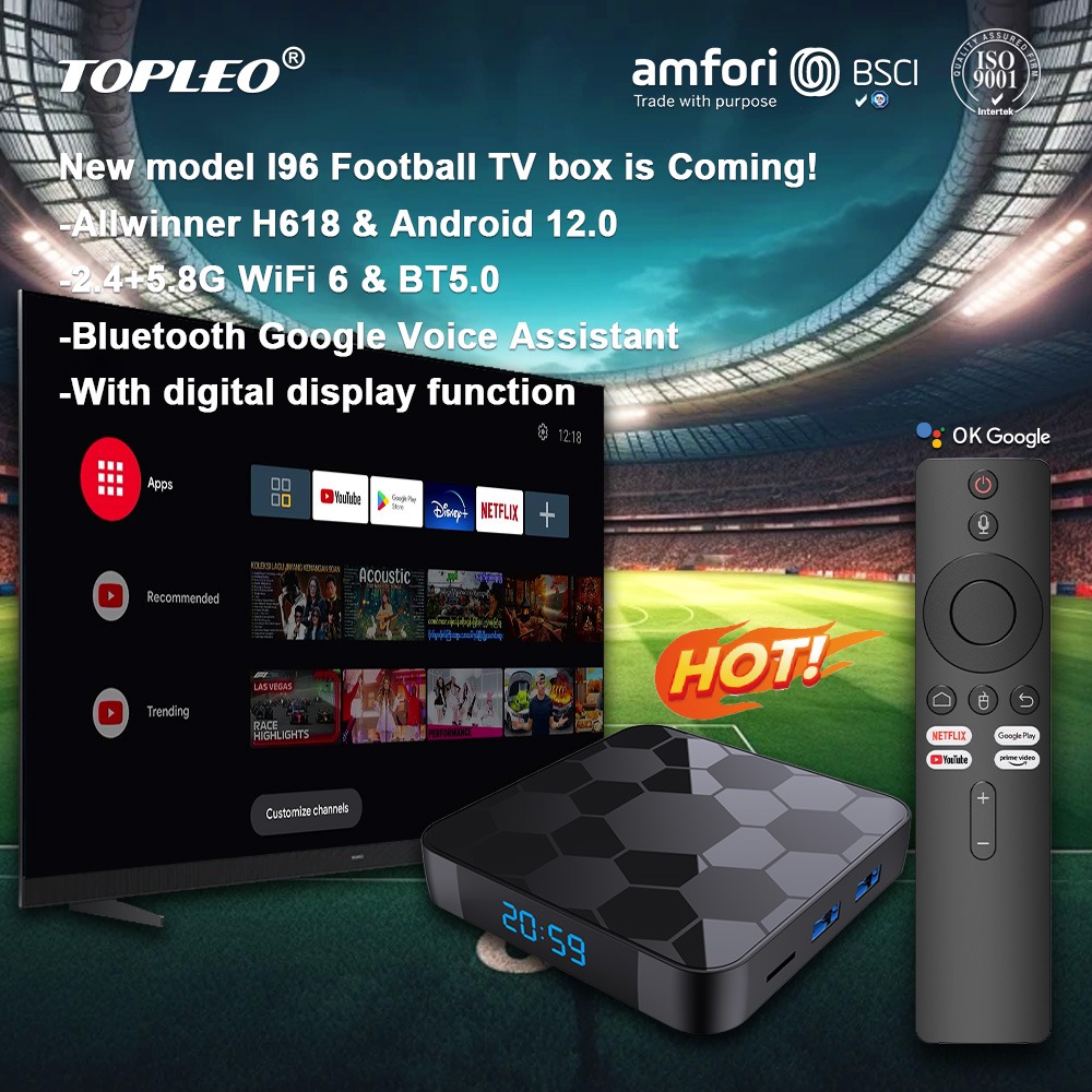 Android TV-Box I96 Football 1 Android TV-Box I96 Football