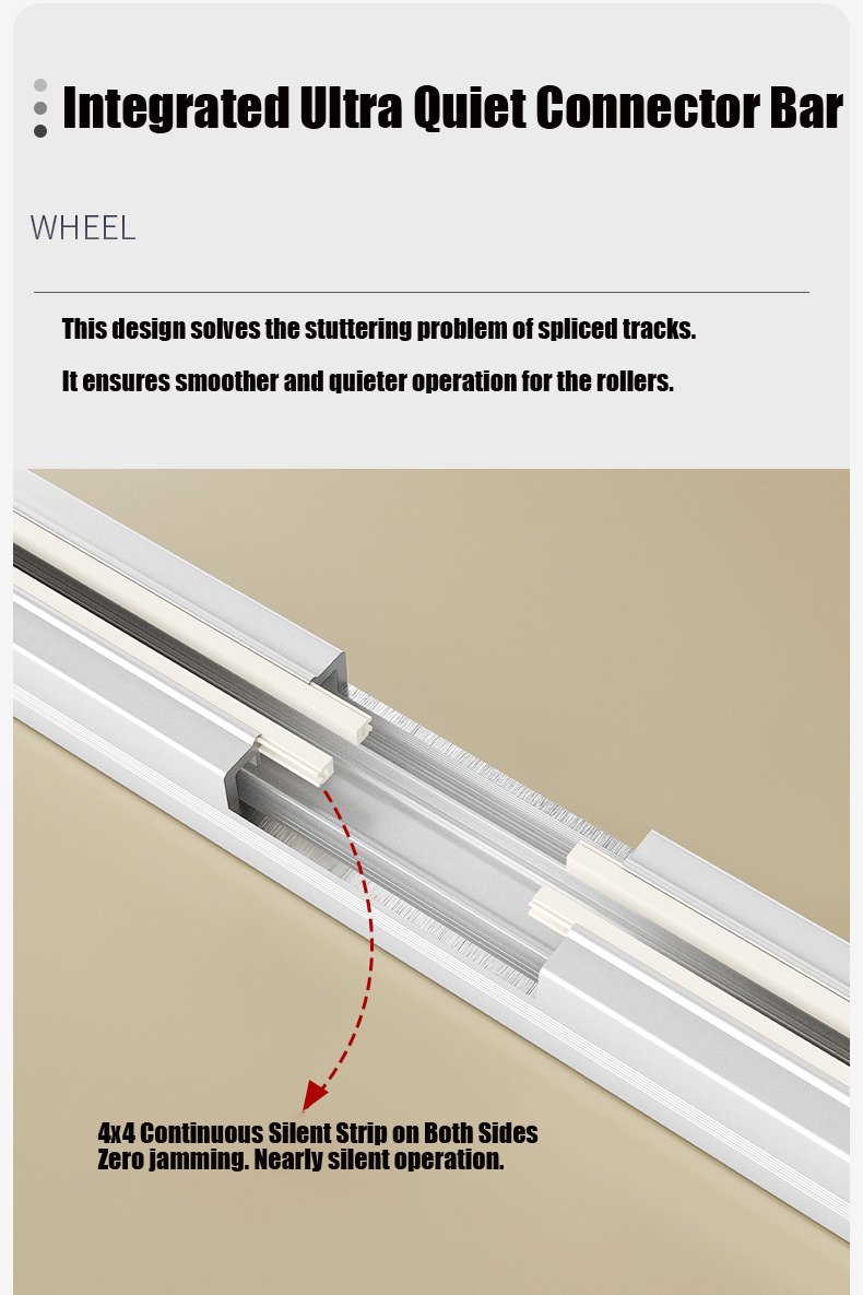 Ultra quiet connector