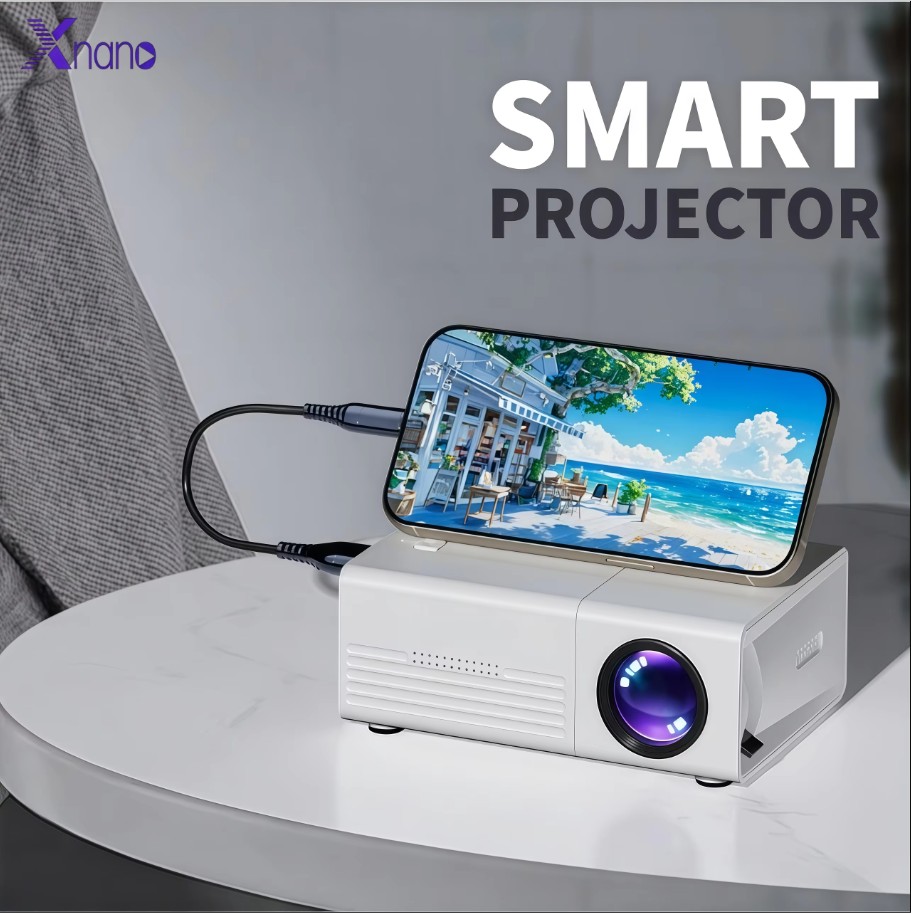 Wiselazer X1 Nano — Mini Projektor-Passer i PC-vesken -100 ANSI lumen 3 Wiselazer X1 Nano — Mini Projektor-Passer i PC-vesken -100 ANSI lumen - Bilde 3